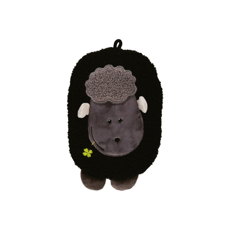 Kinderwärmflasche Lamm schwarz