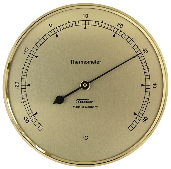 Messingthermometer Fischer