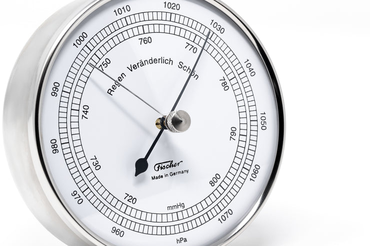 Fischer Barometer Edelstahl