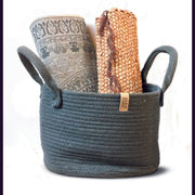 Sizo Basket grau Korb Jute