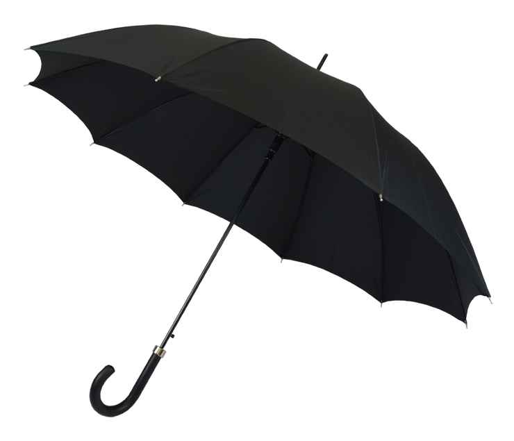 schwarzer Regenschirm Fox Umbrellas