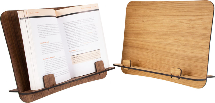 Kochbuchständer & Tablethalter Eiche –