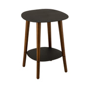 RAAAQ Beistelltisch Metall und Holz