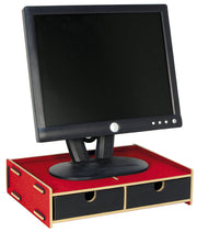 roter Monitorsockel Werkhaus