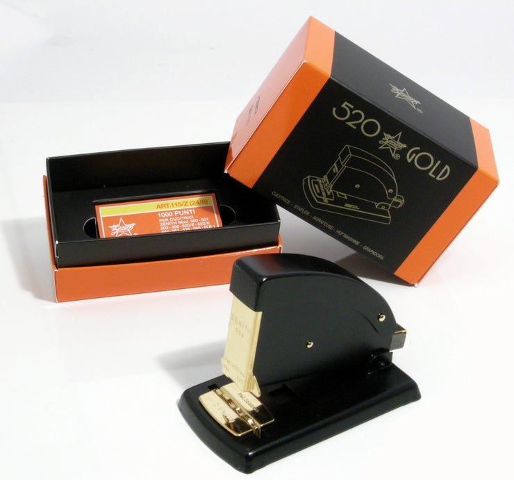 Tischhefter Gold schwarz von Zenith