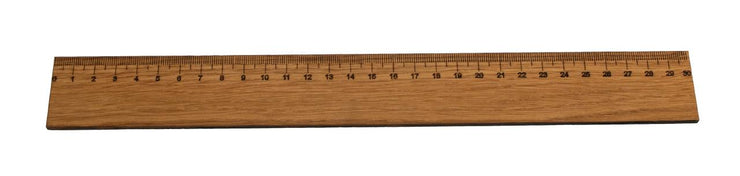 Lineal aus Holz
